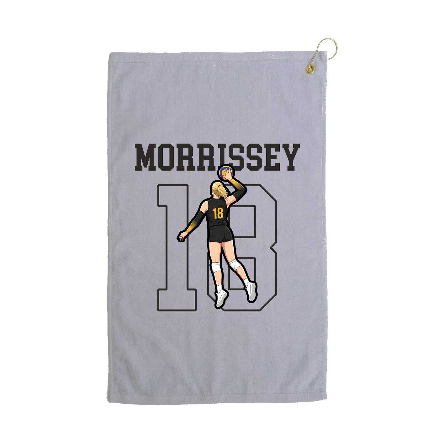 Golf Towel — Shirsey in Grey