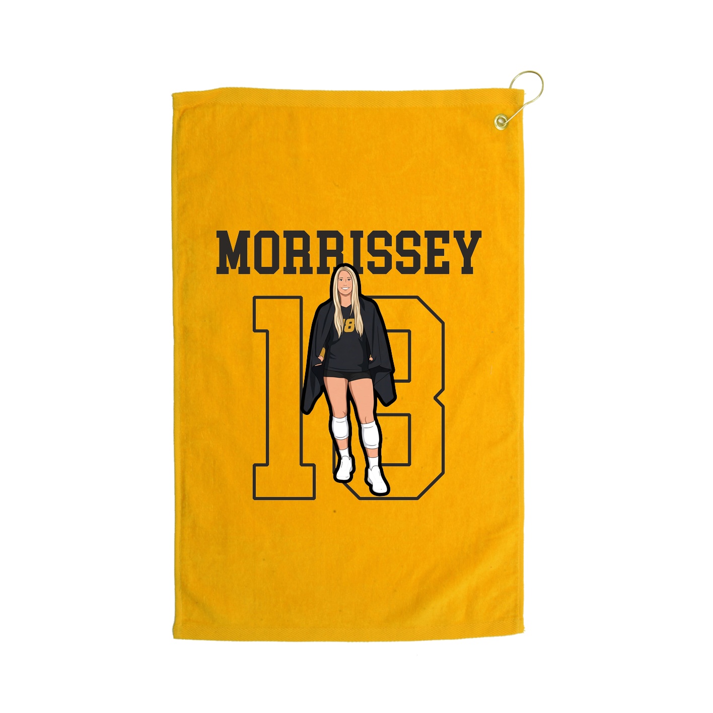 Golf Towel — Shirsey in Gold