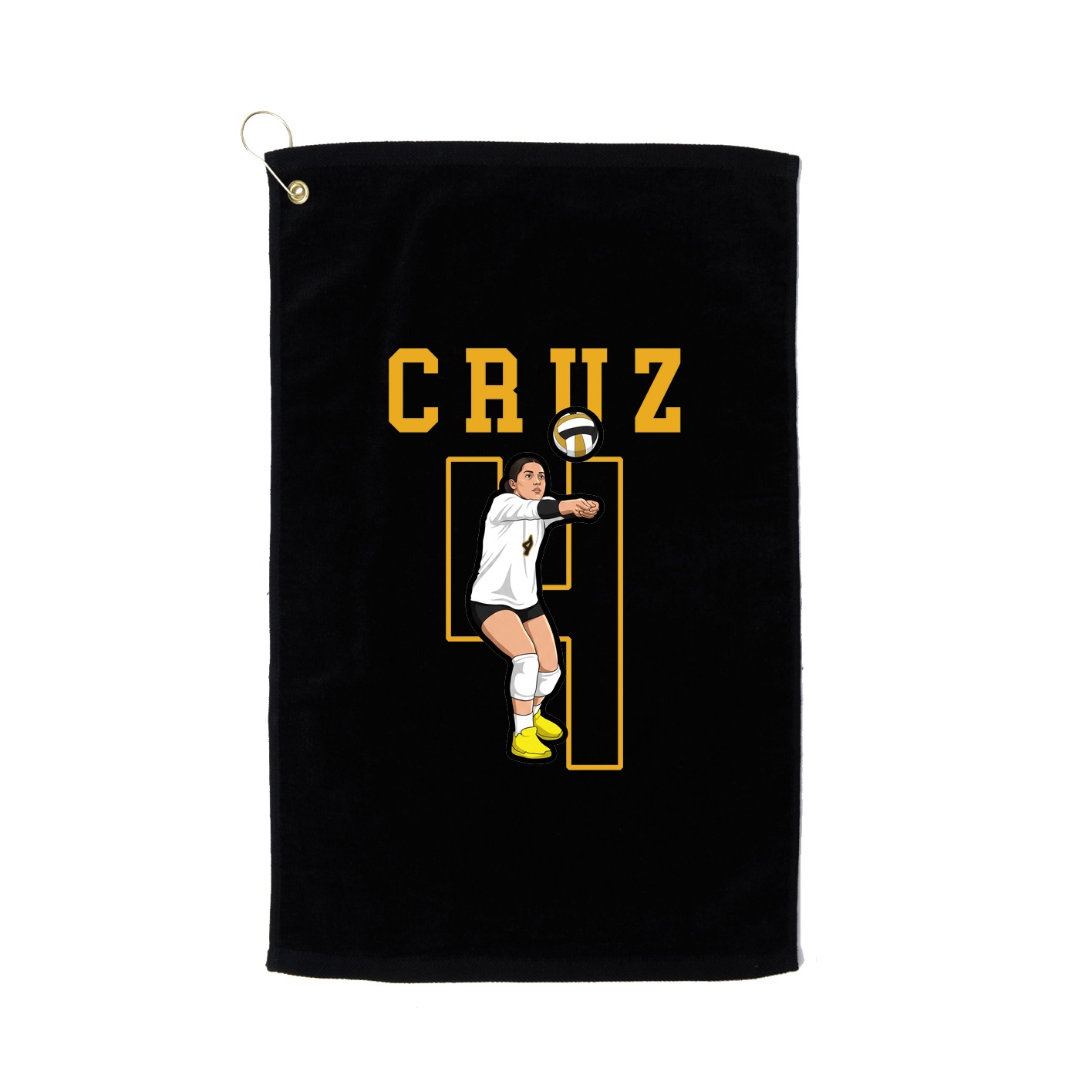 Golf Towel — Shirsey in Black