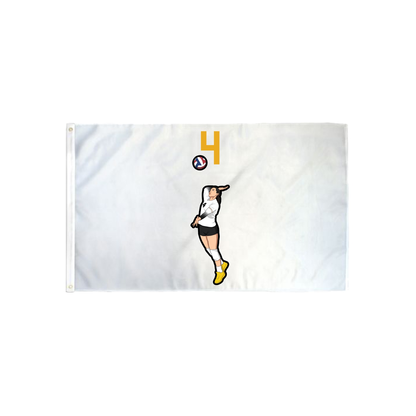 3x5 Flag — Number Top in Classic