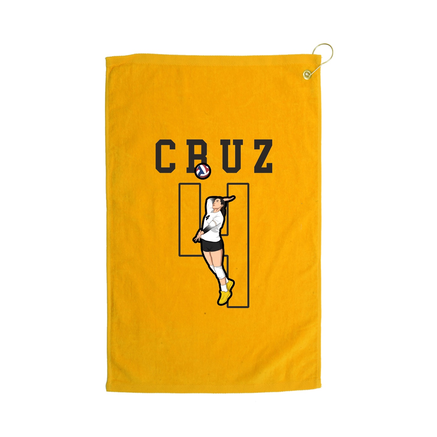 Golf Towel — Shirsey in Gold