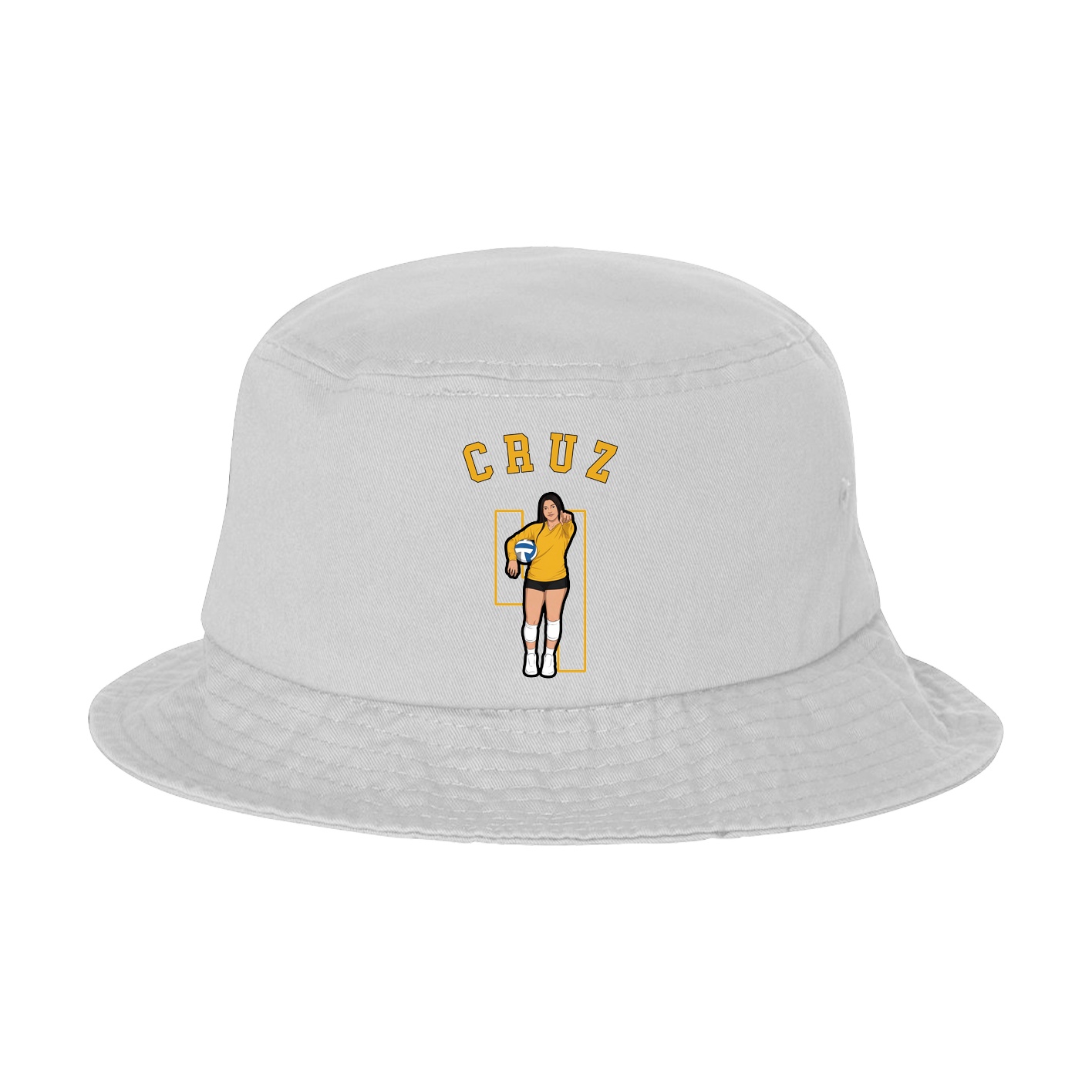 Bucket Cap — Shirsey Arch in White