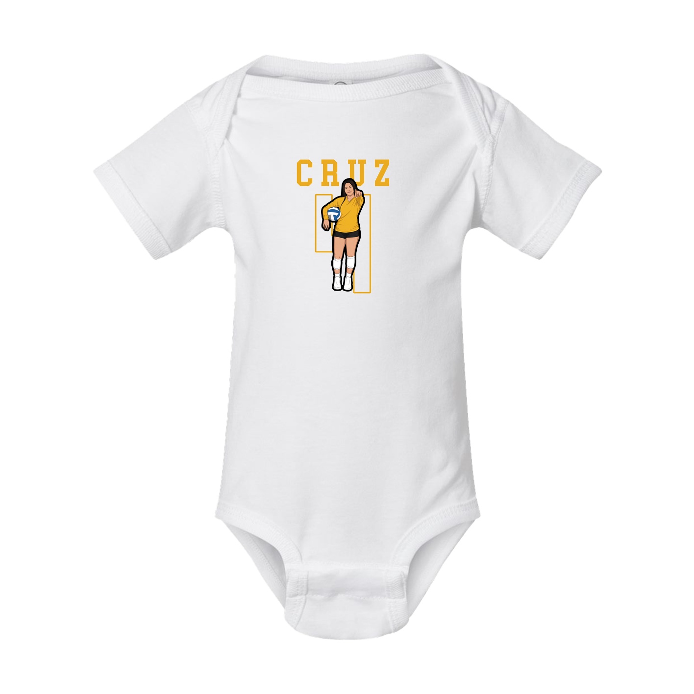 Baby Onesie — Shirsey in White