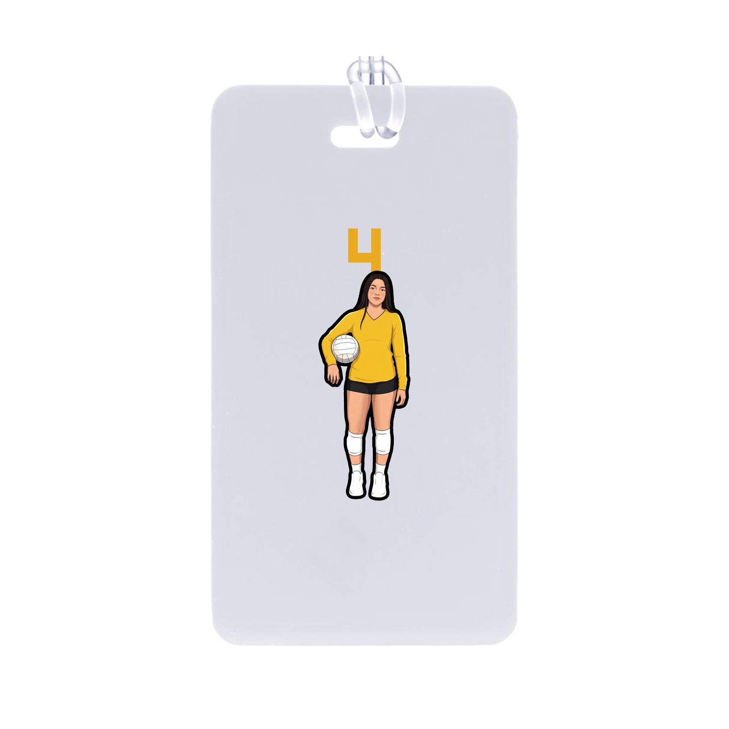 Bag Tag — Number Top in Classic