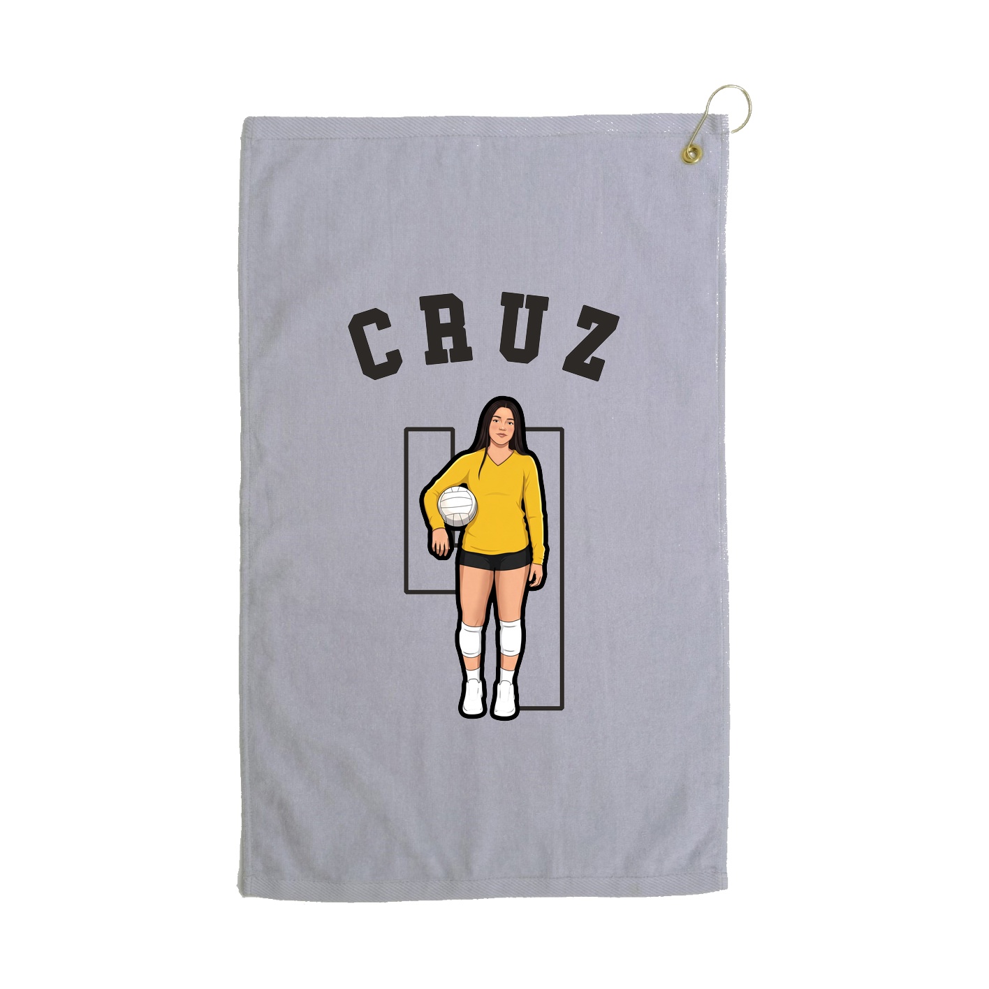 Golf Towel — Shirsey Arch in Grey