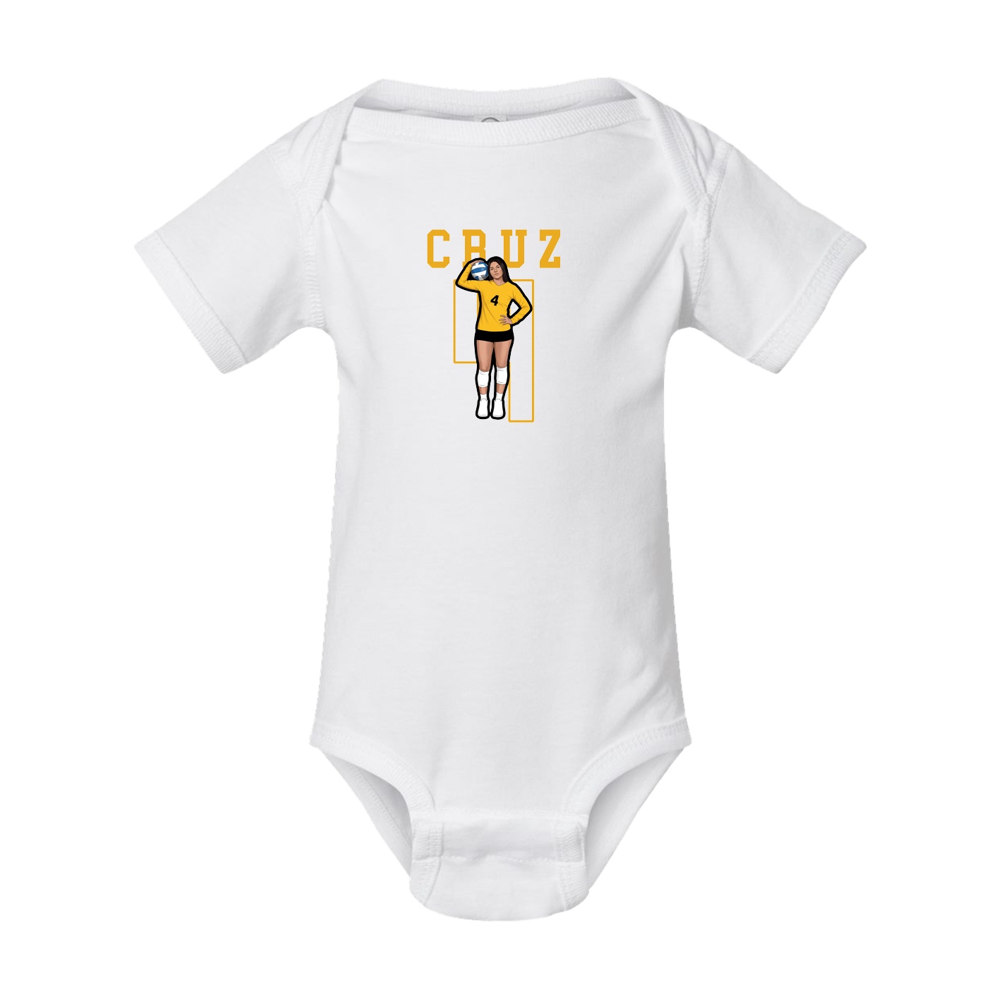 Baby Onesie — Shirsey in White