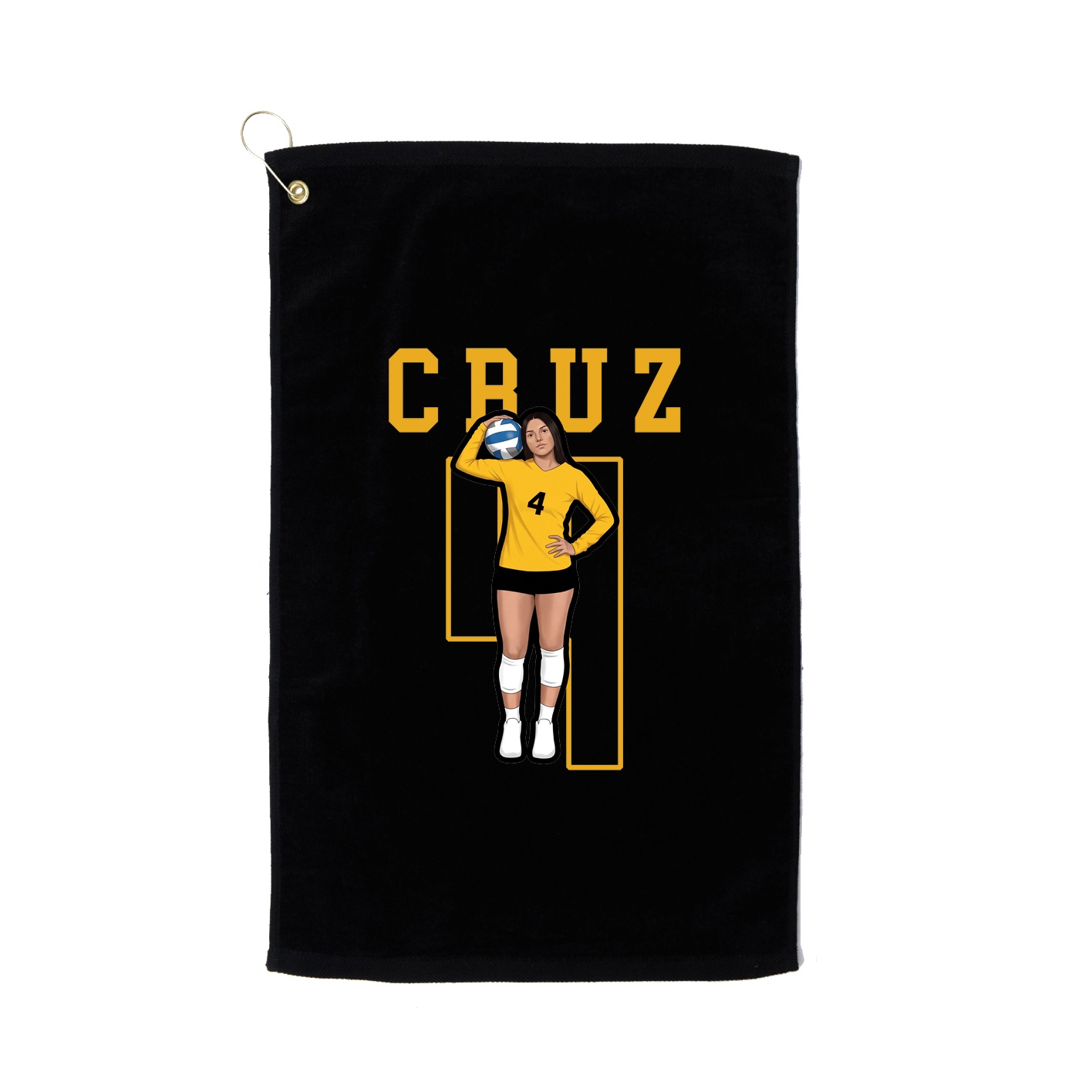 Golf Towel — Shirsey in Black