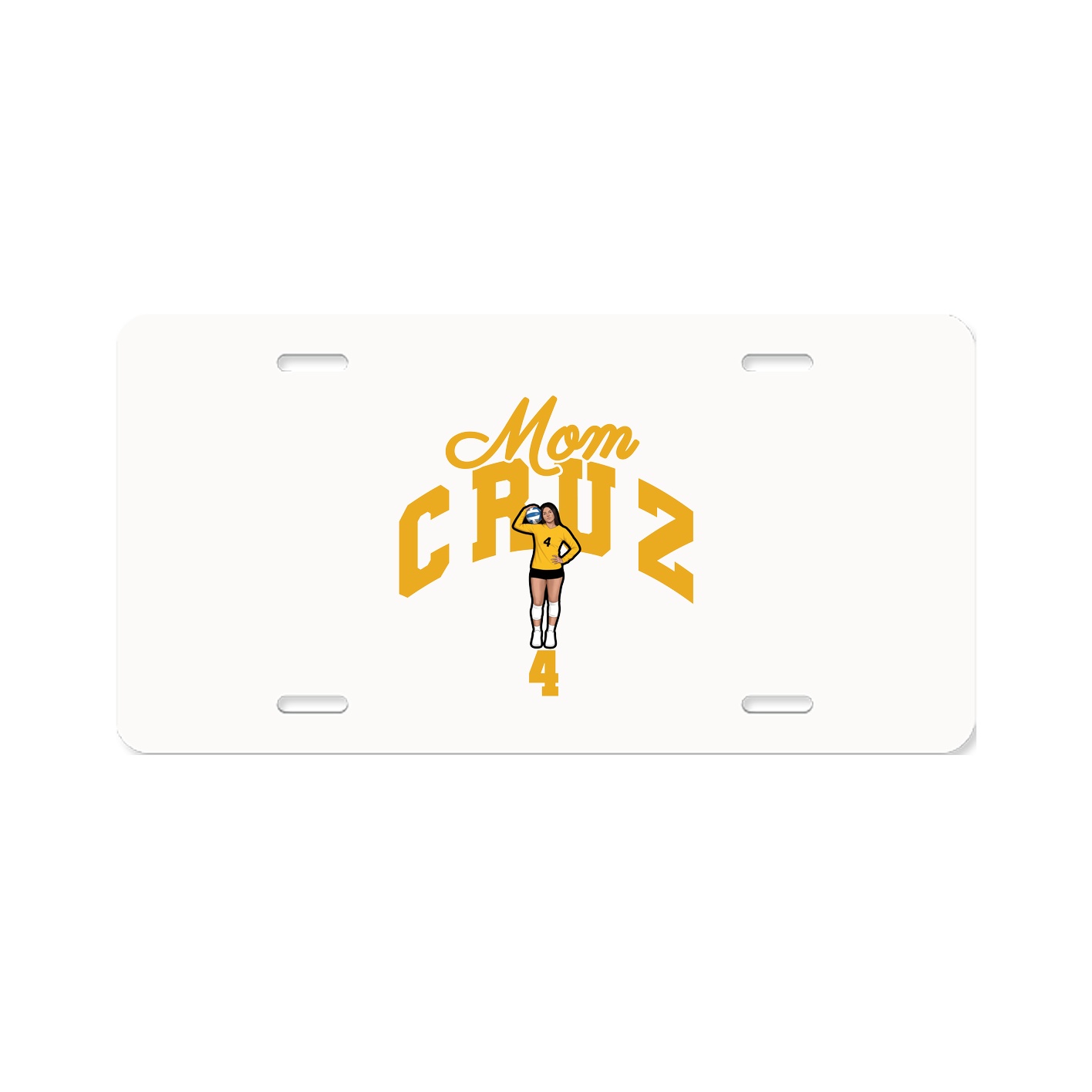 License Plate — Mothers Day Arch in Classic