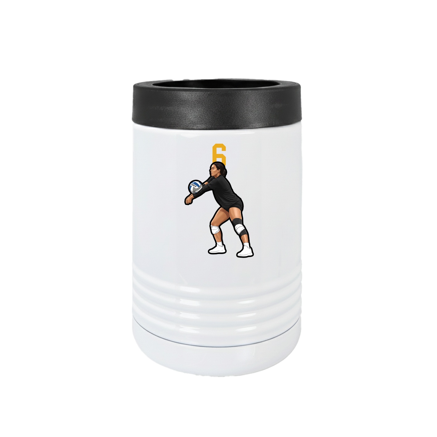 Beverage Holder — Number Top in White