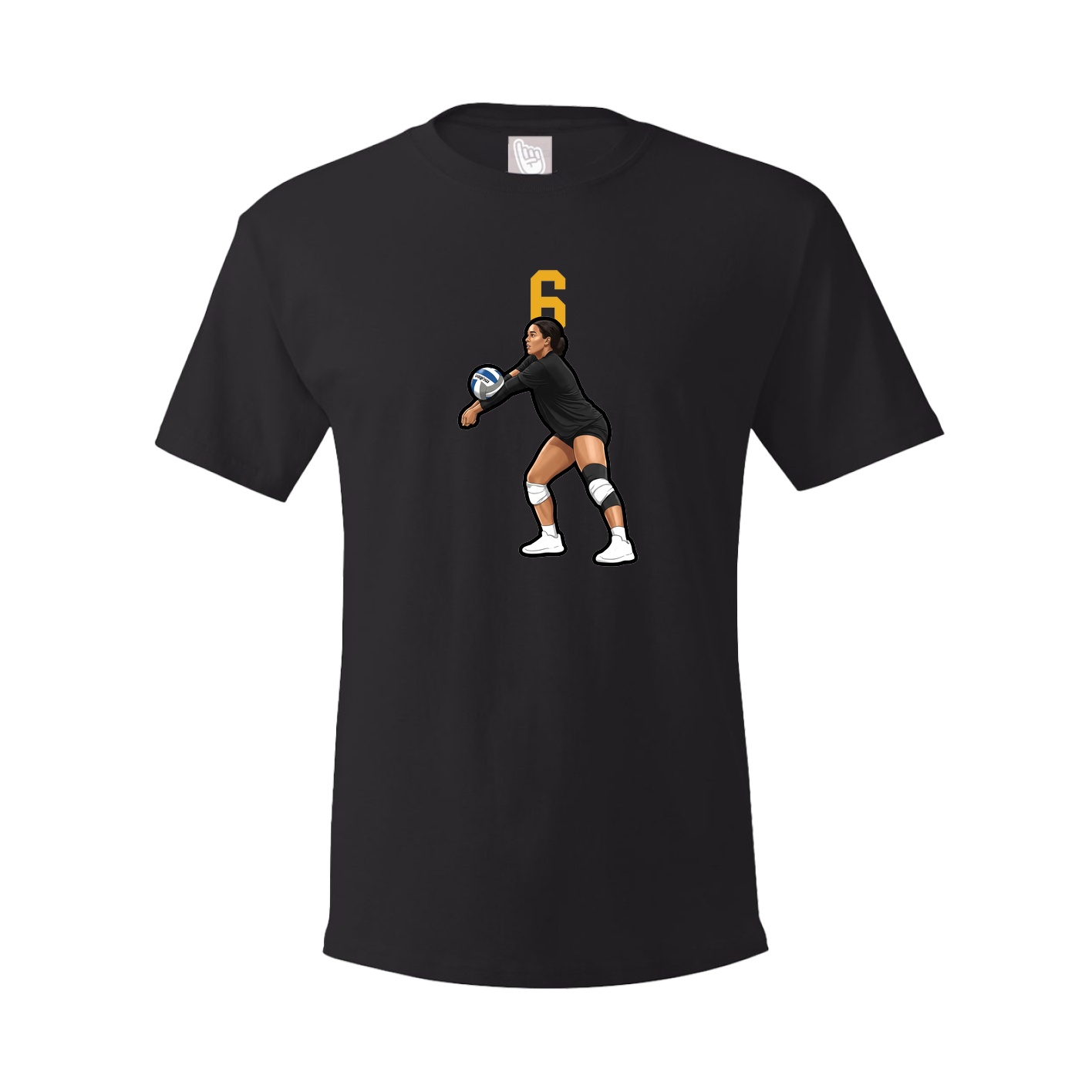 Tee — Number Top in Black