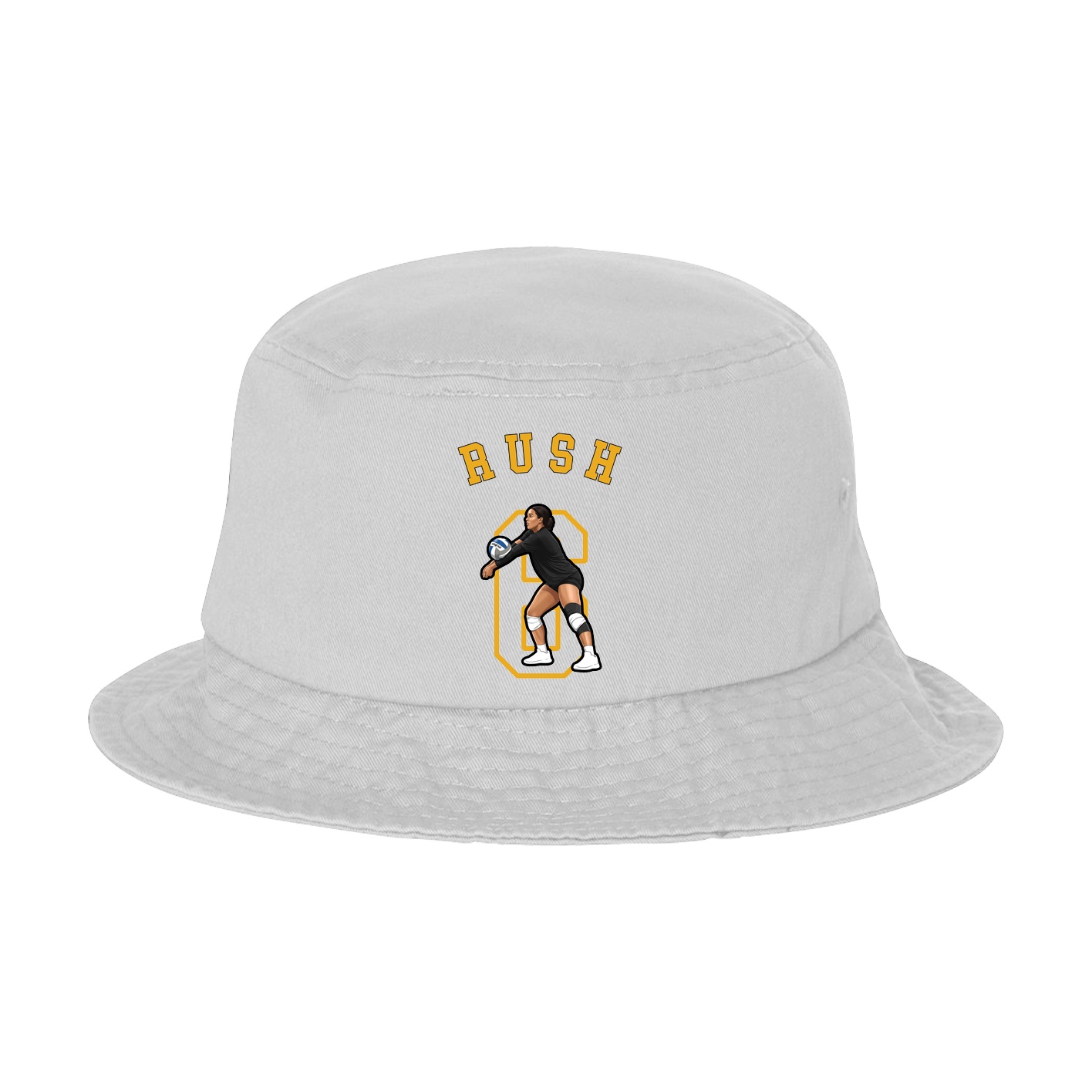 Bucket Cap — Shirsey Arch in White