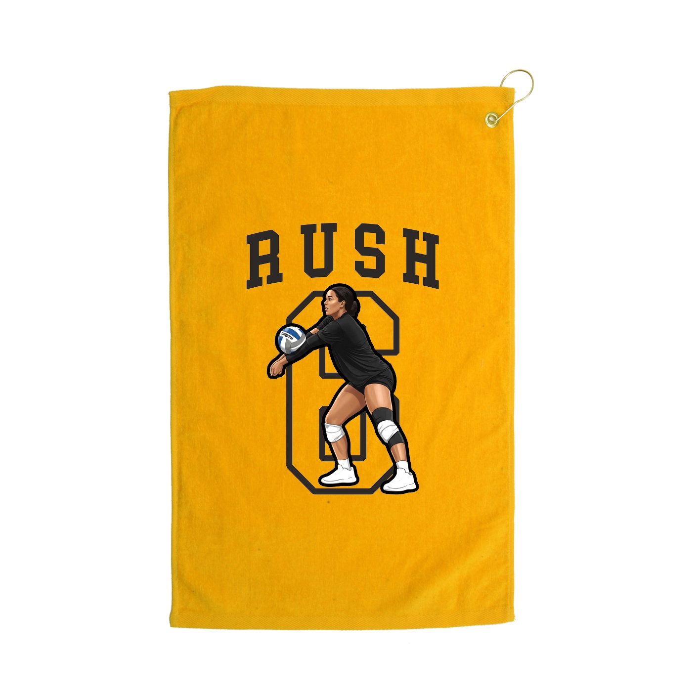 Golf Towel — Shirsey in Gold