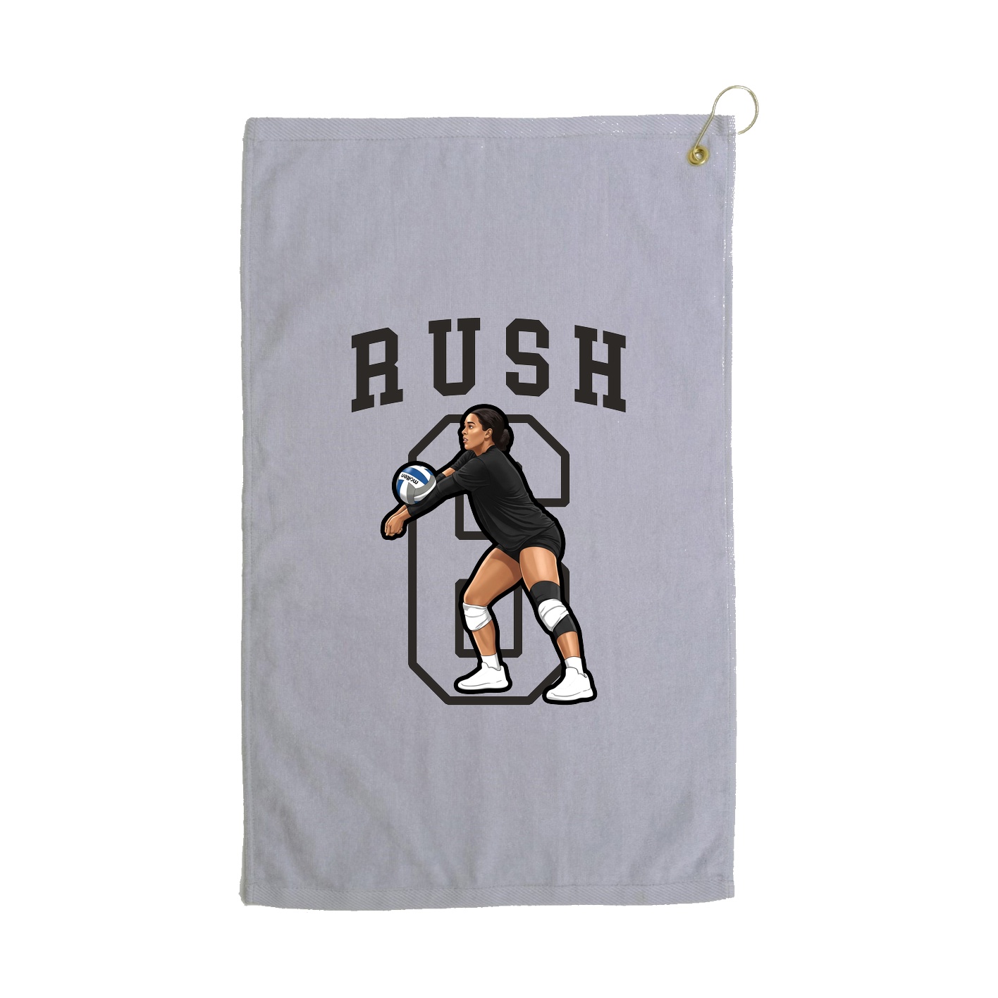 Golf Towel — Shirsey in Grey