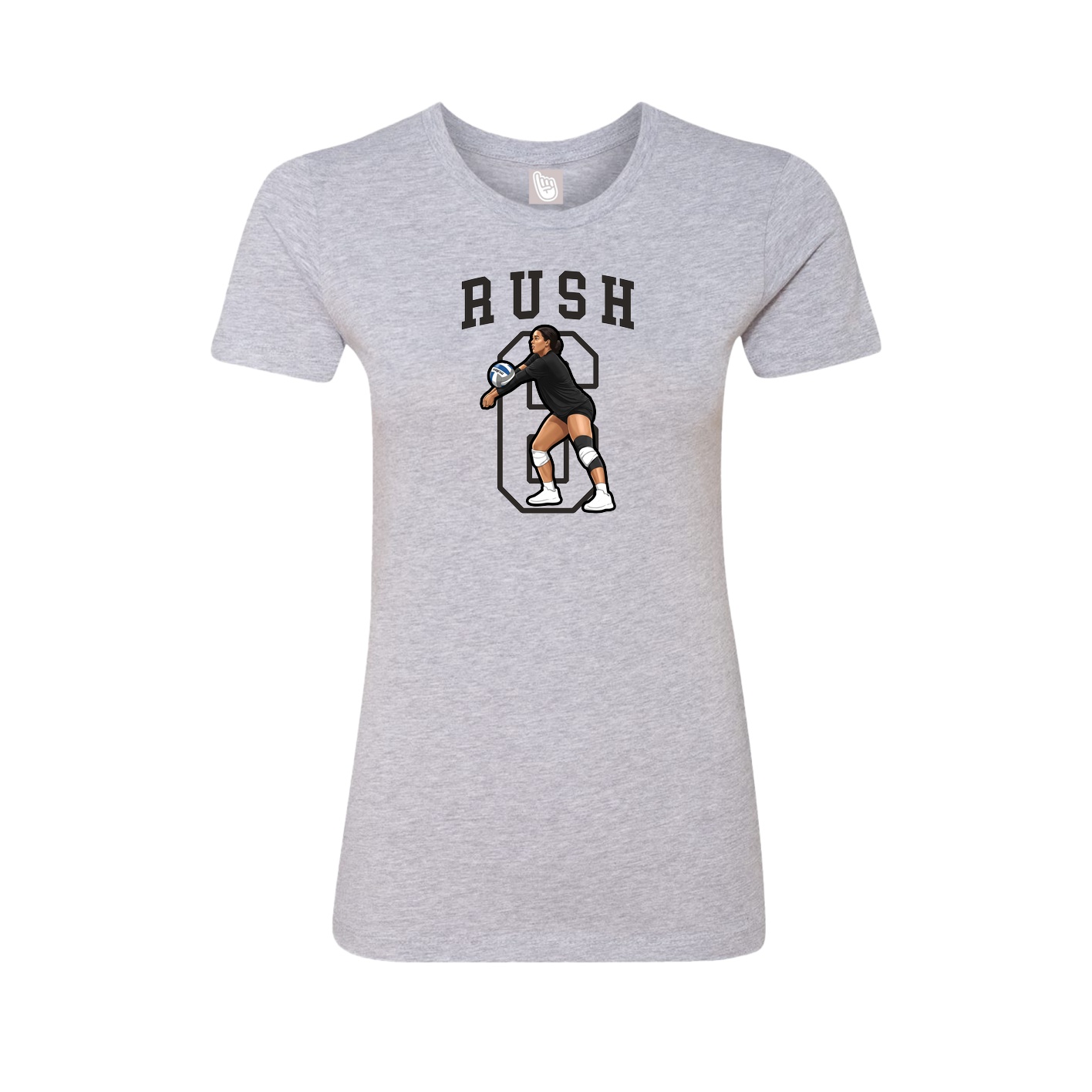 Womens Tee — Shirsey in Grey