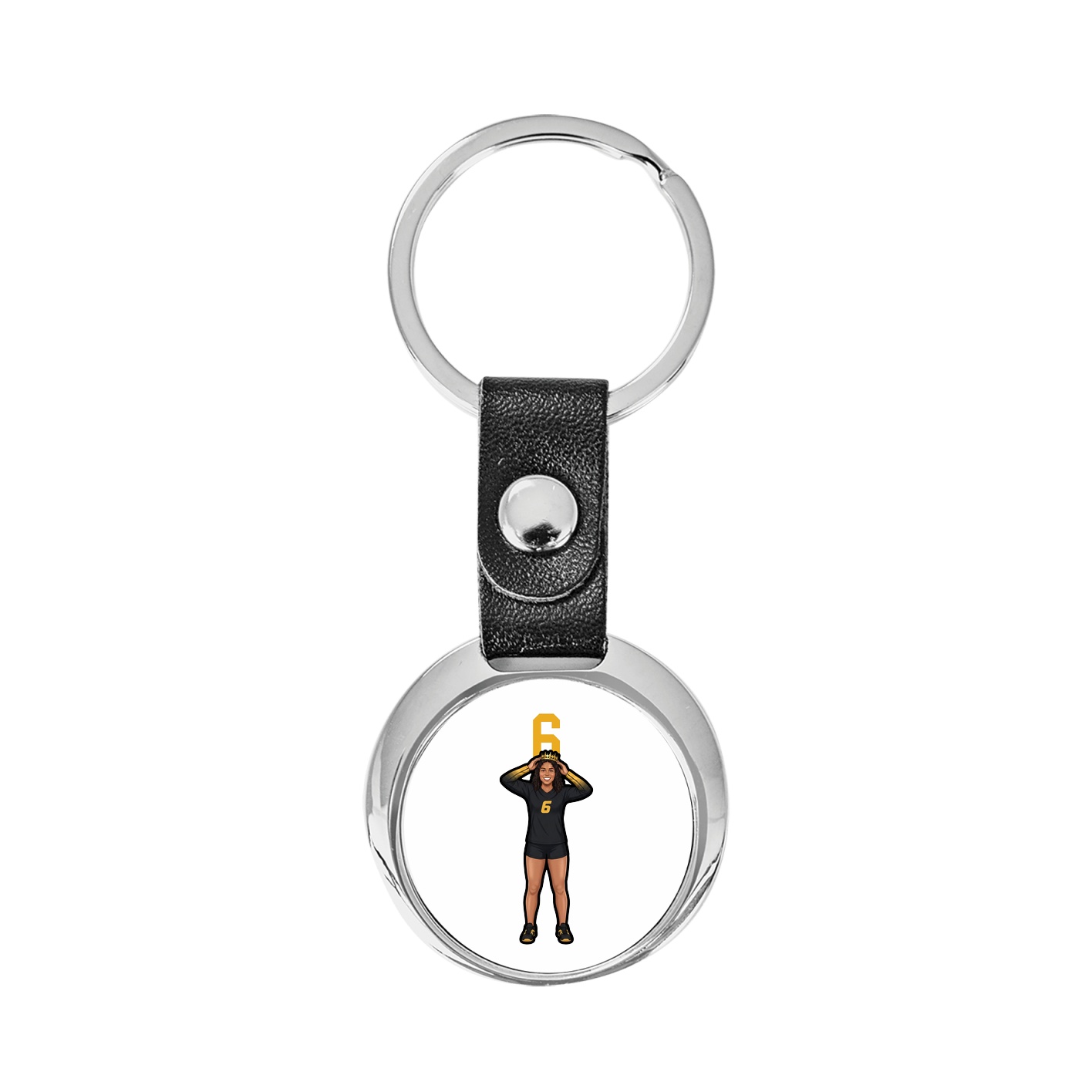 Key Chain — Number Top in Classic