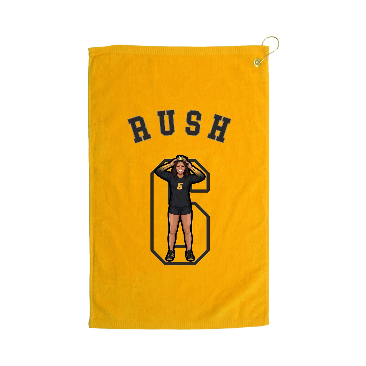 Terry Velour Golf Towel