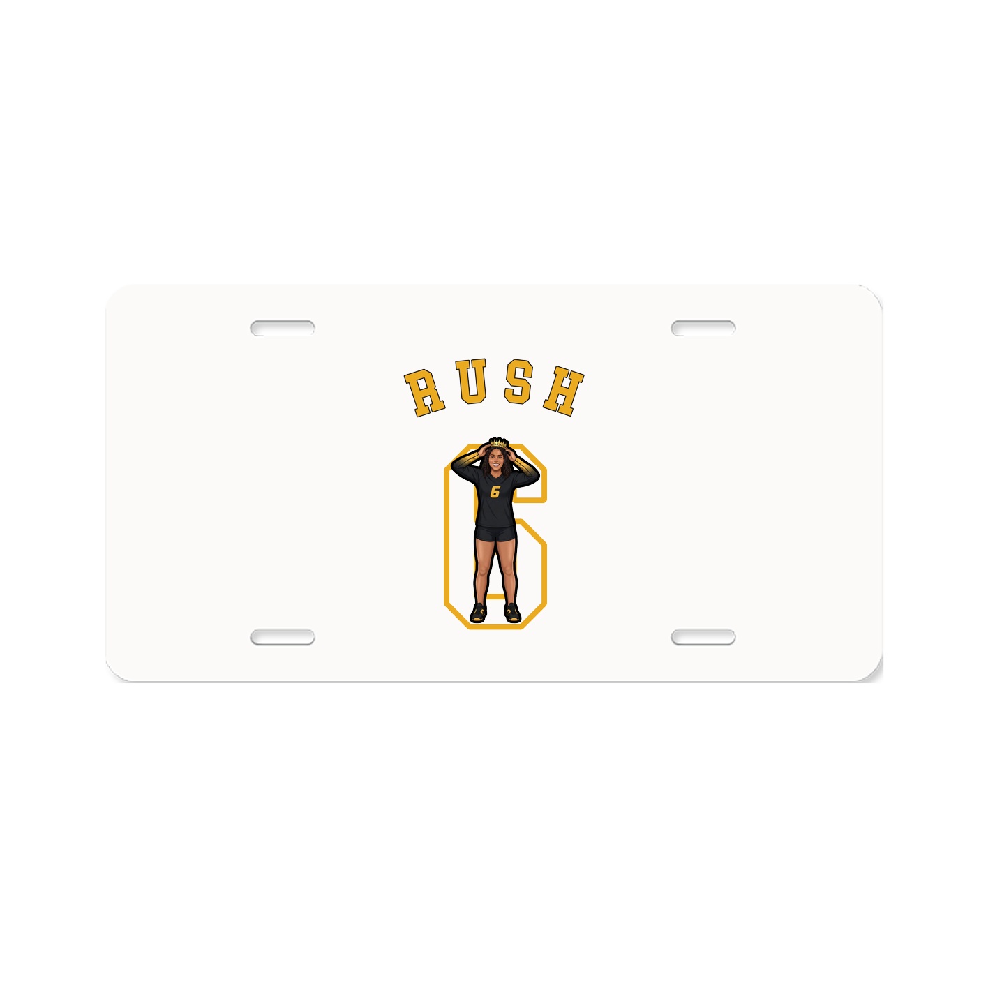 License Plate — Shirsey Arch in Classic