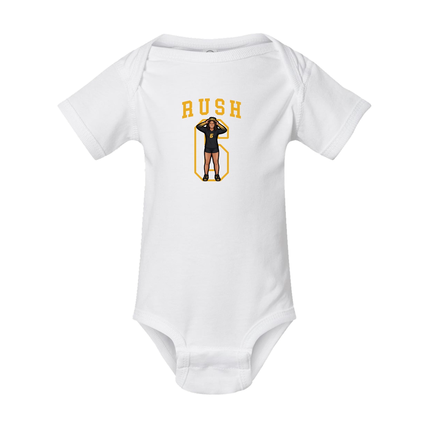 Baby Onesie — Shirsey in White