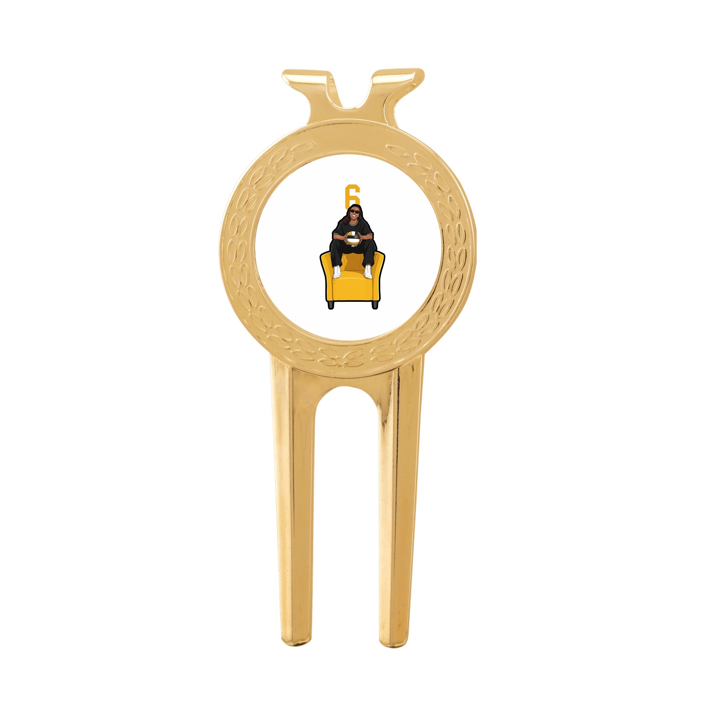 Divot Tool with Ball Marker — Number Top in Classic