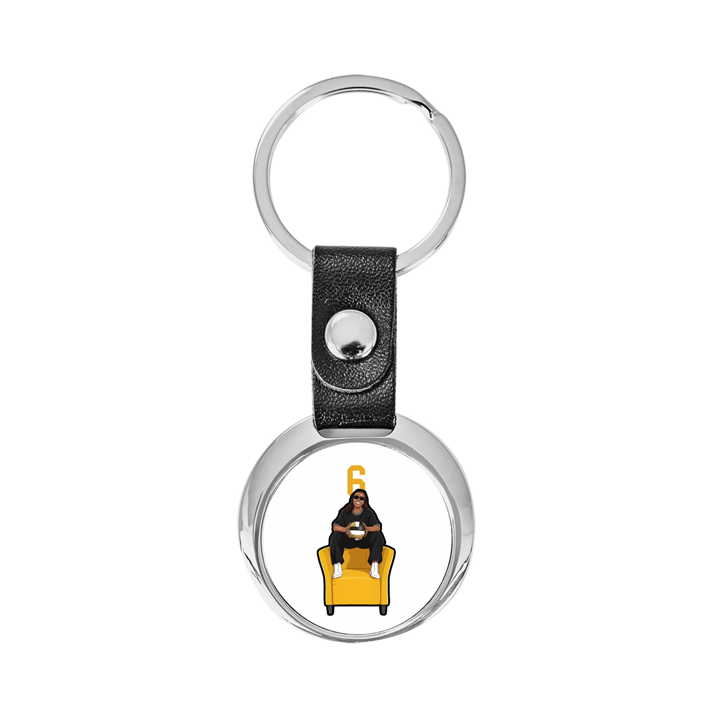 Key Chain — Number Top in Classic