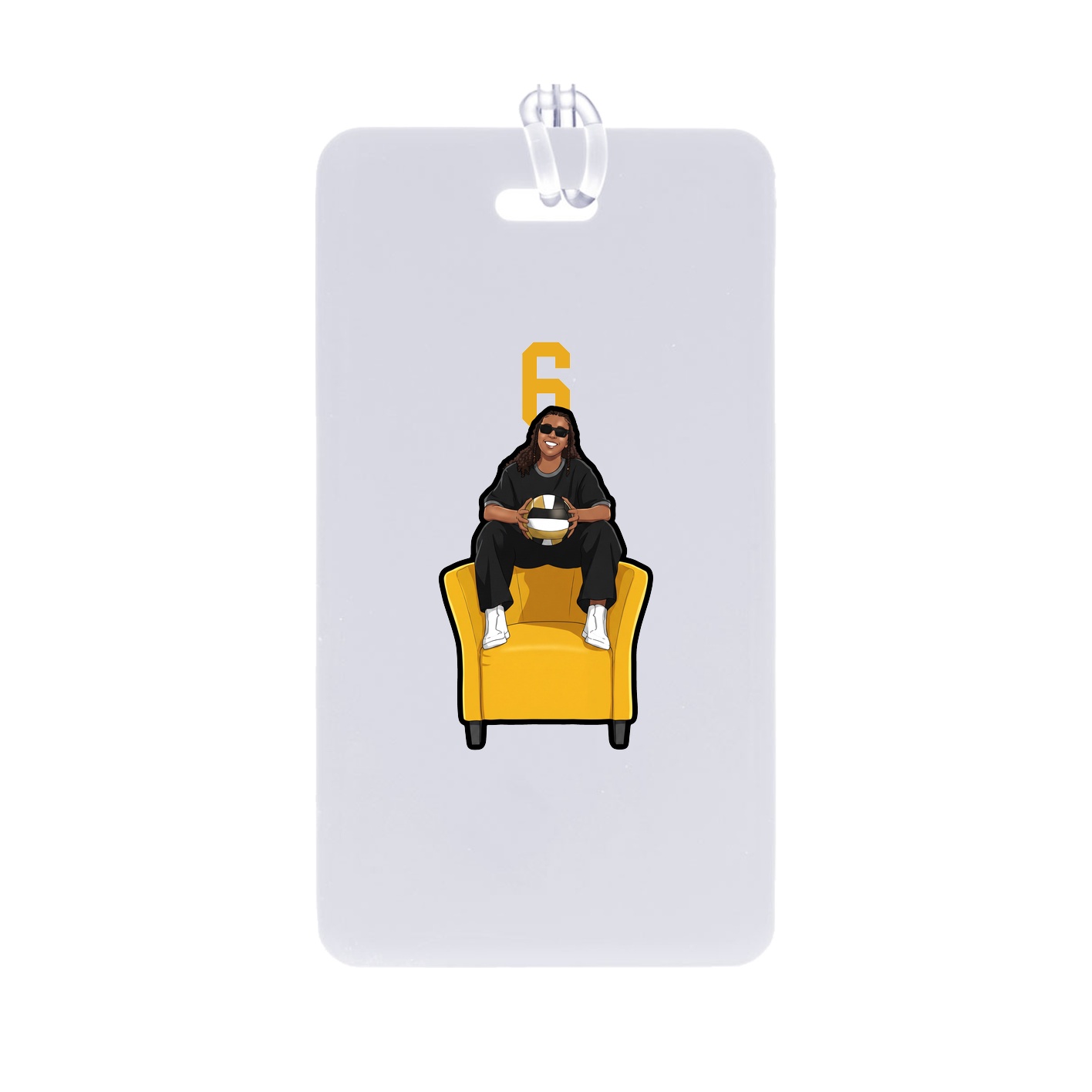 Bag Tag — Number Top in Classic