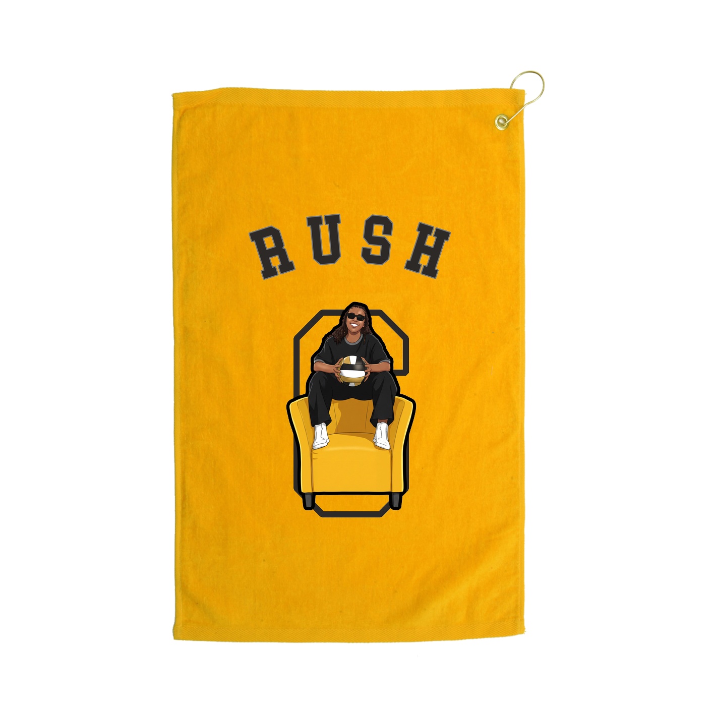 Terry Velour Golf Towel