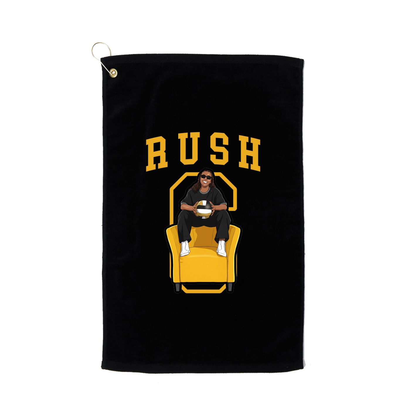 Golf Towel — Shirsey in Black