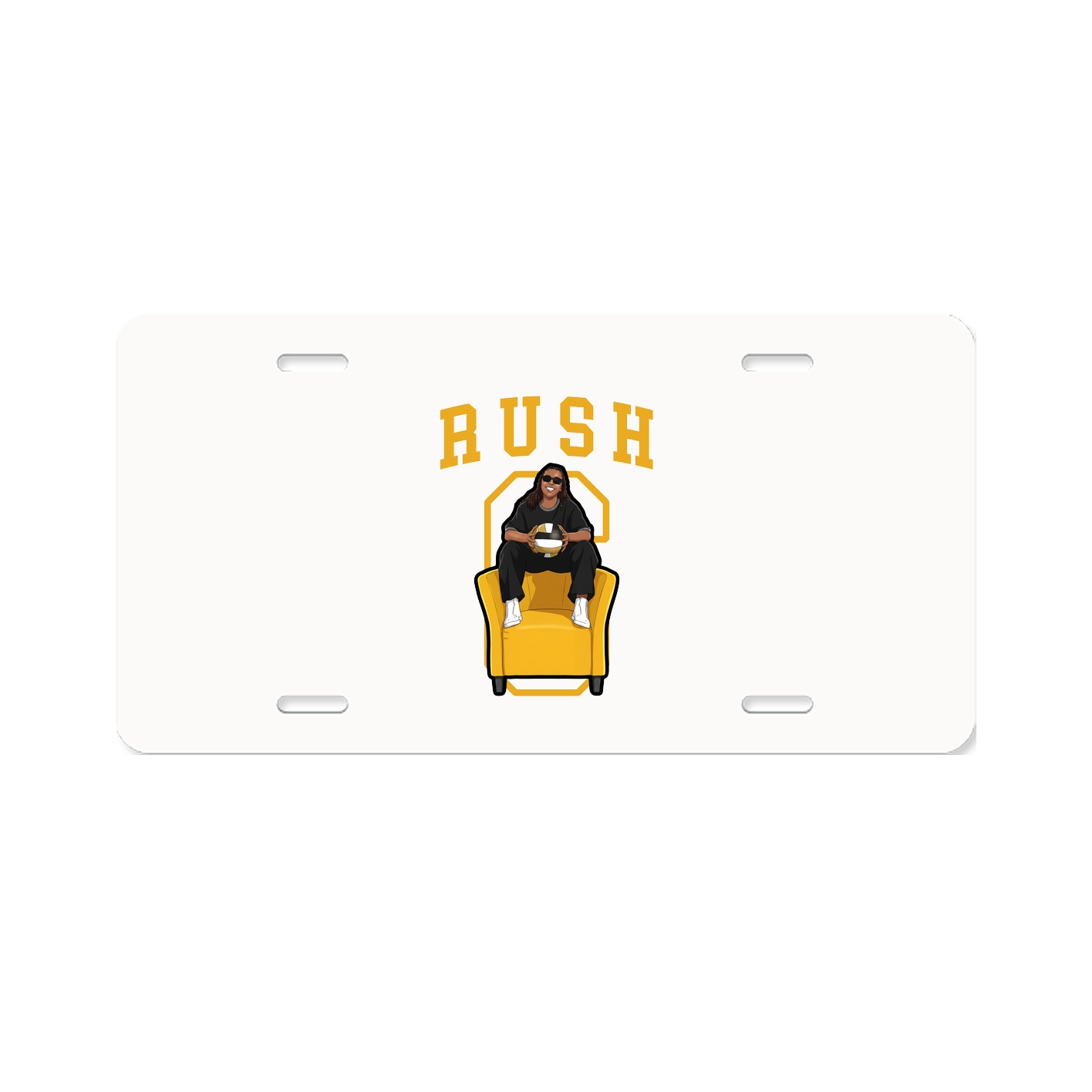 Aluminum License Plate