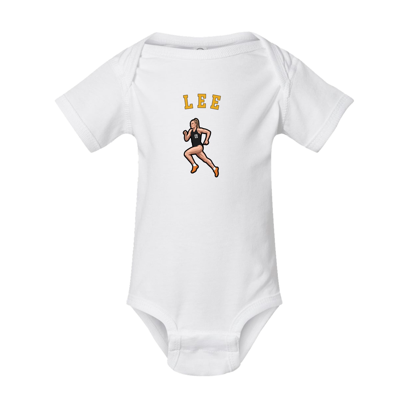 Baby Onesie — Shirsey Arch in White