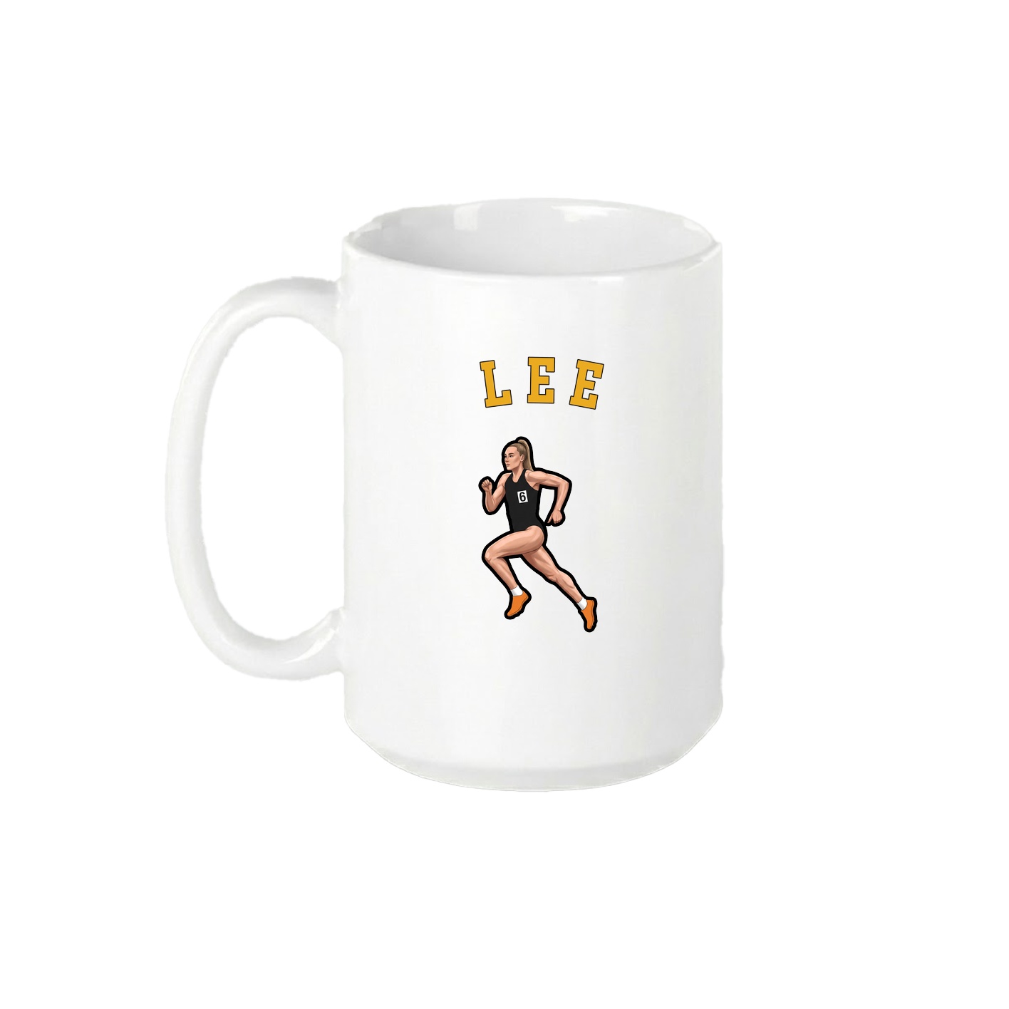 15oz Coffee Mug — Shirsey Arch in White