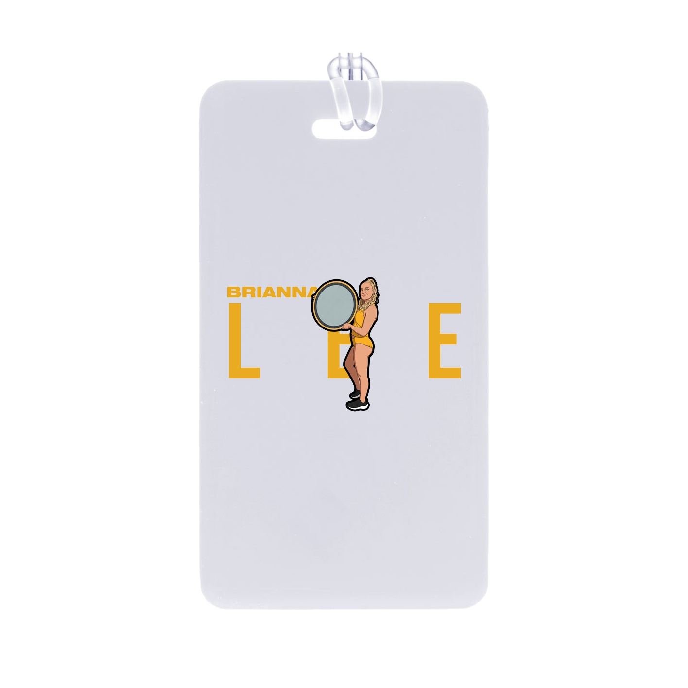 Bag Tag — Player Name in Classic