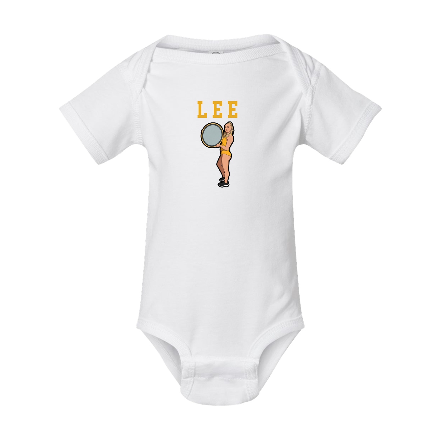 Baby Onesie — Shirsey in White