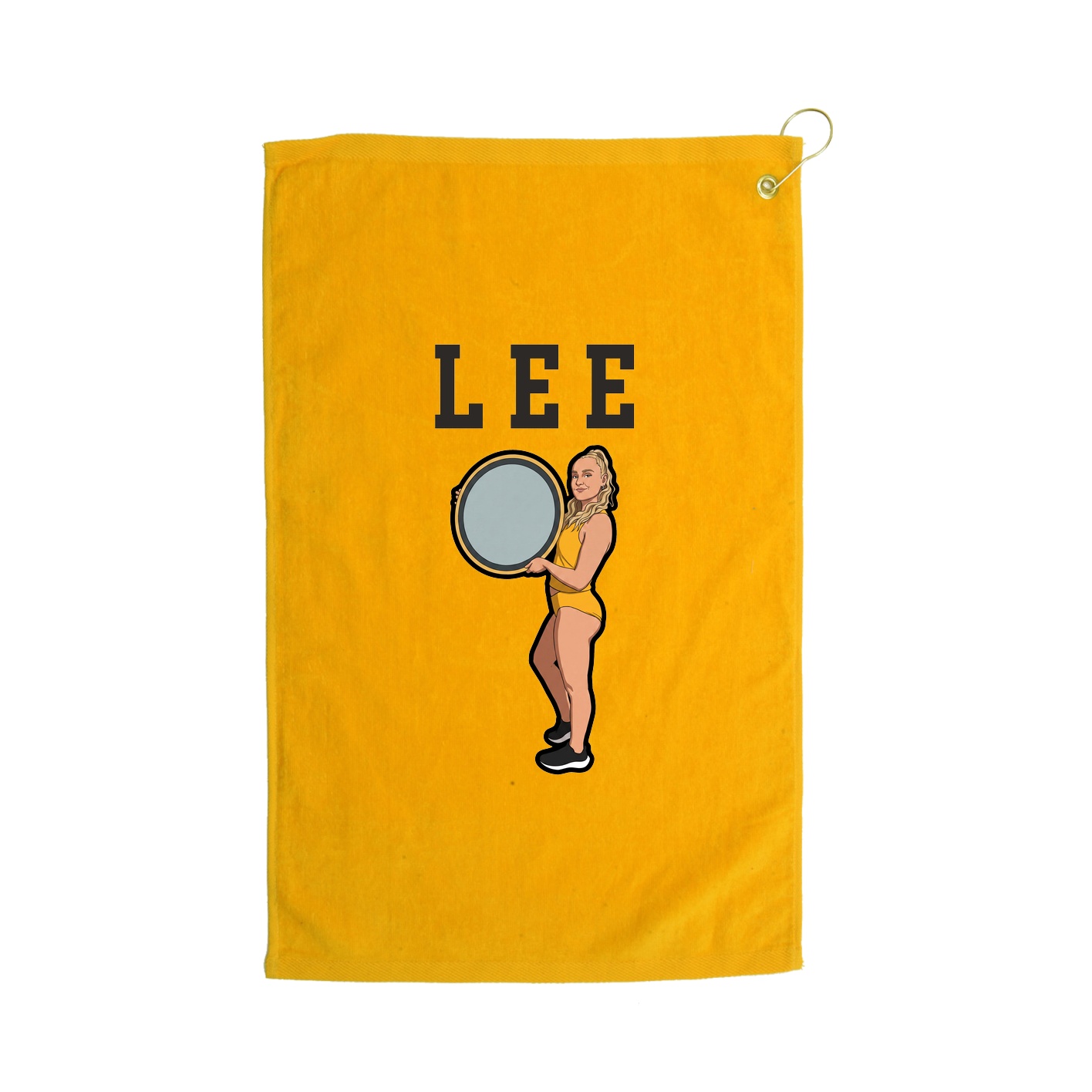 Golf Towel — Shirsey in Gold