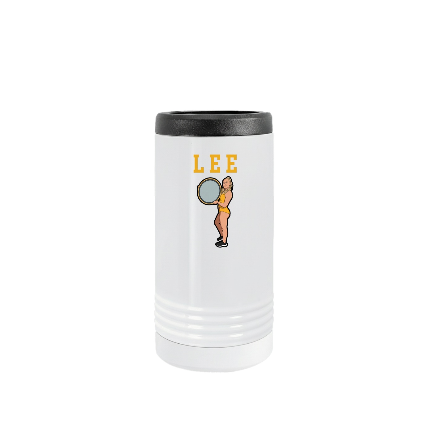 Slim Beverage Holder — Shirsey in White