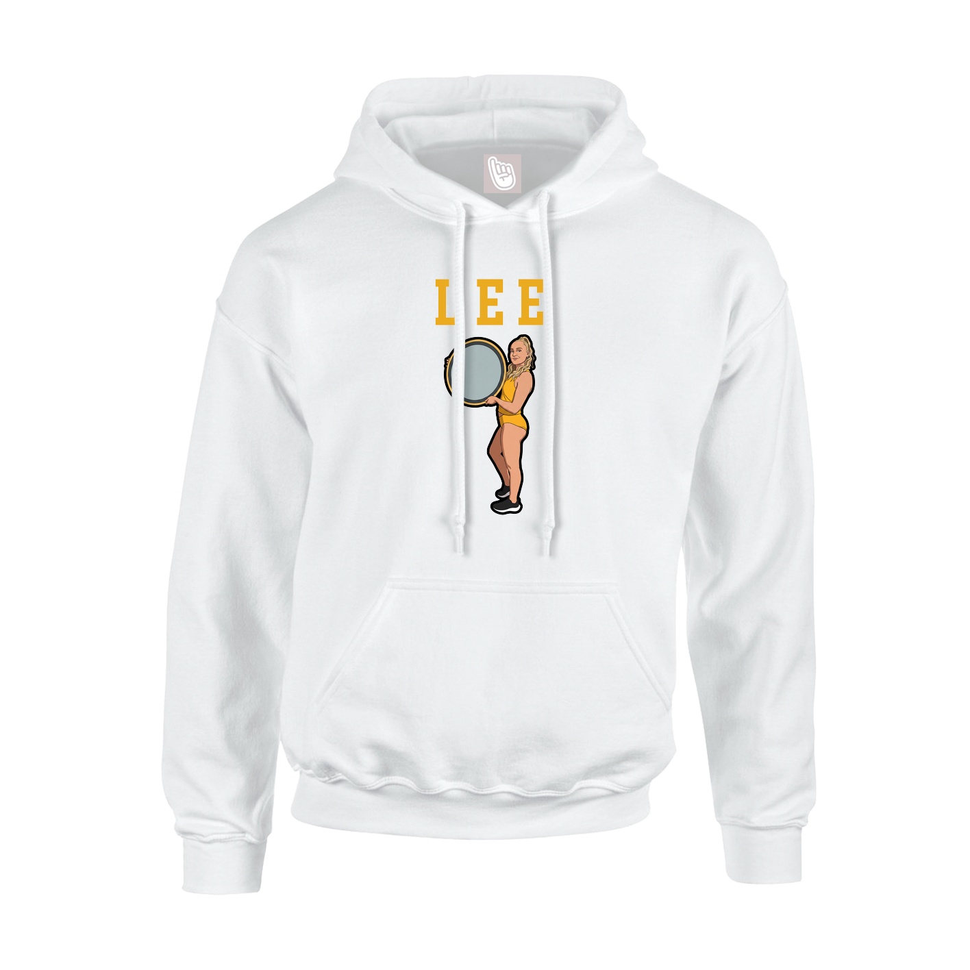 Youth Hoodie — Shirsey in White