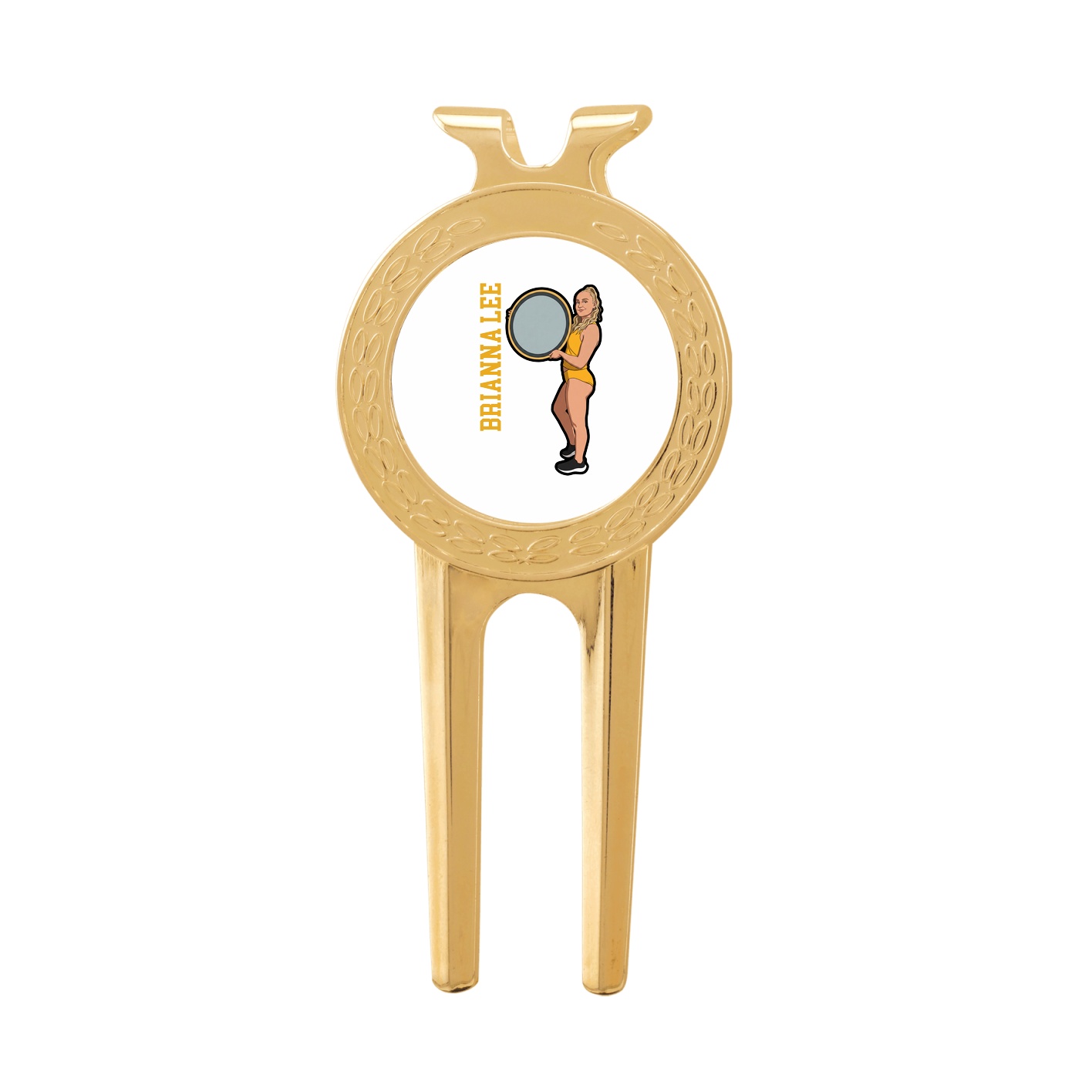 Divot Tool with Ball Marker — Name Vertical in Classic