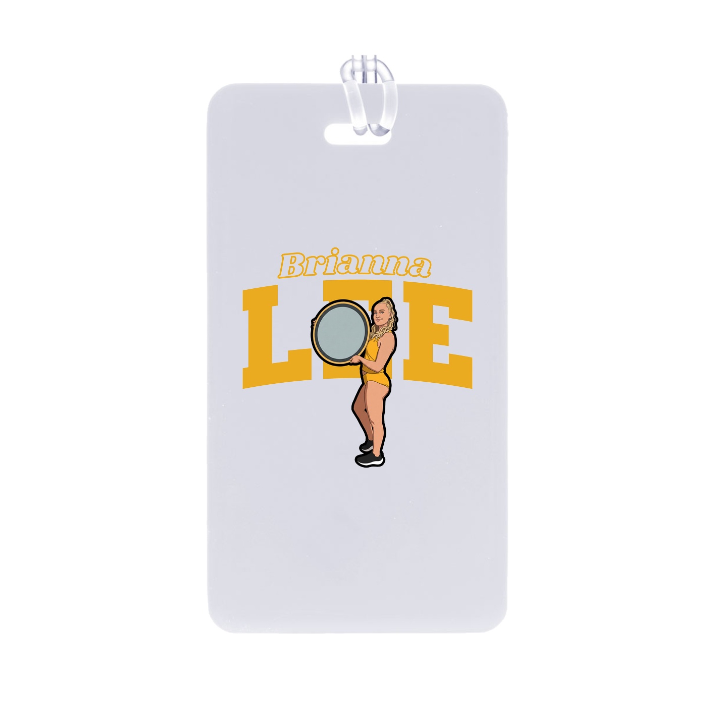 Bag Tag — Name Arch in Classic