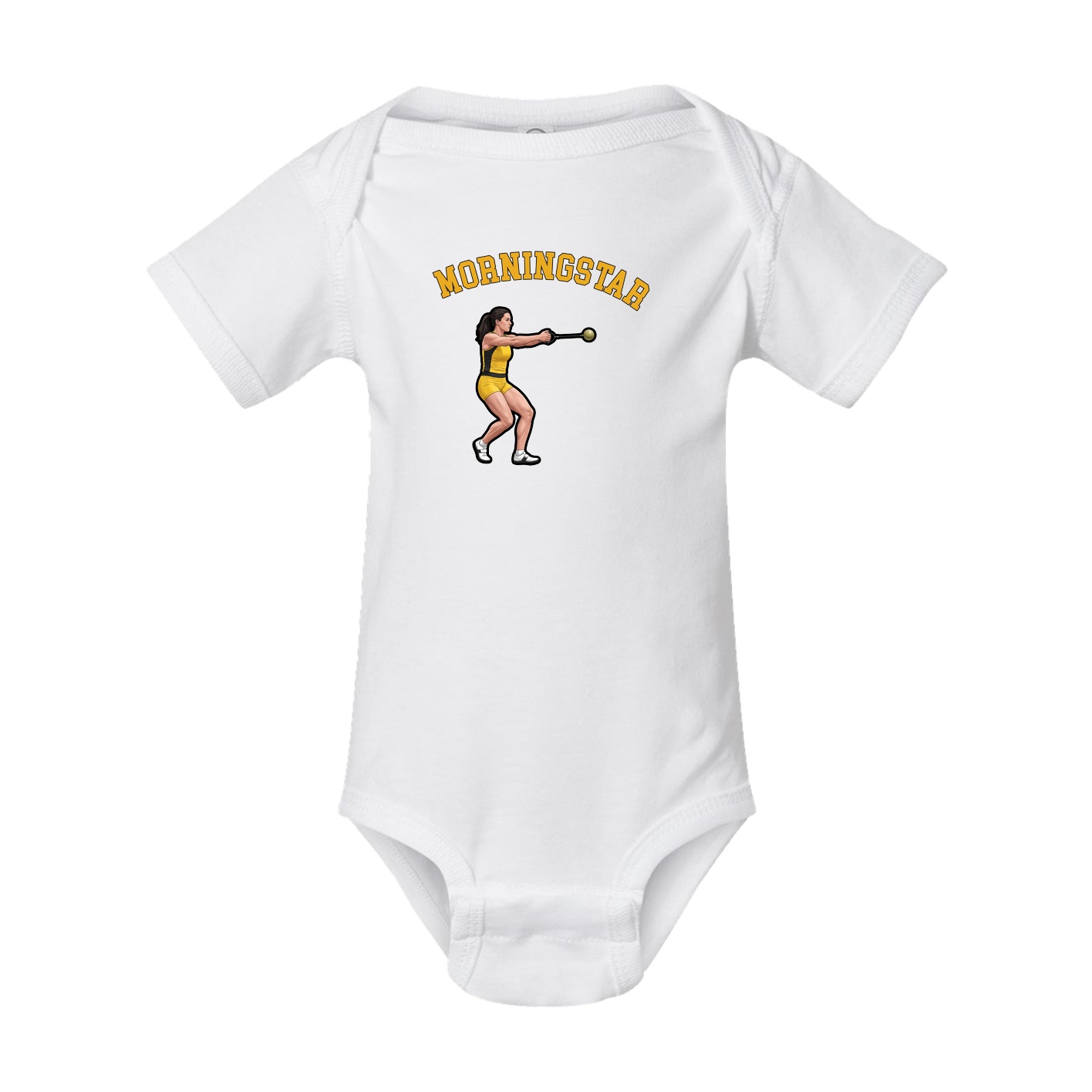 Baby Onesie — Shirsey Arch in White