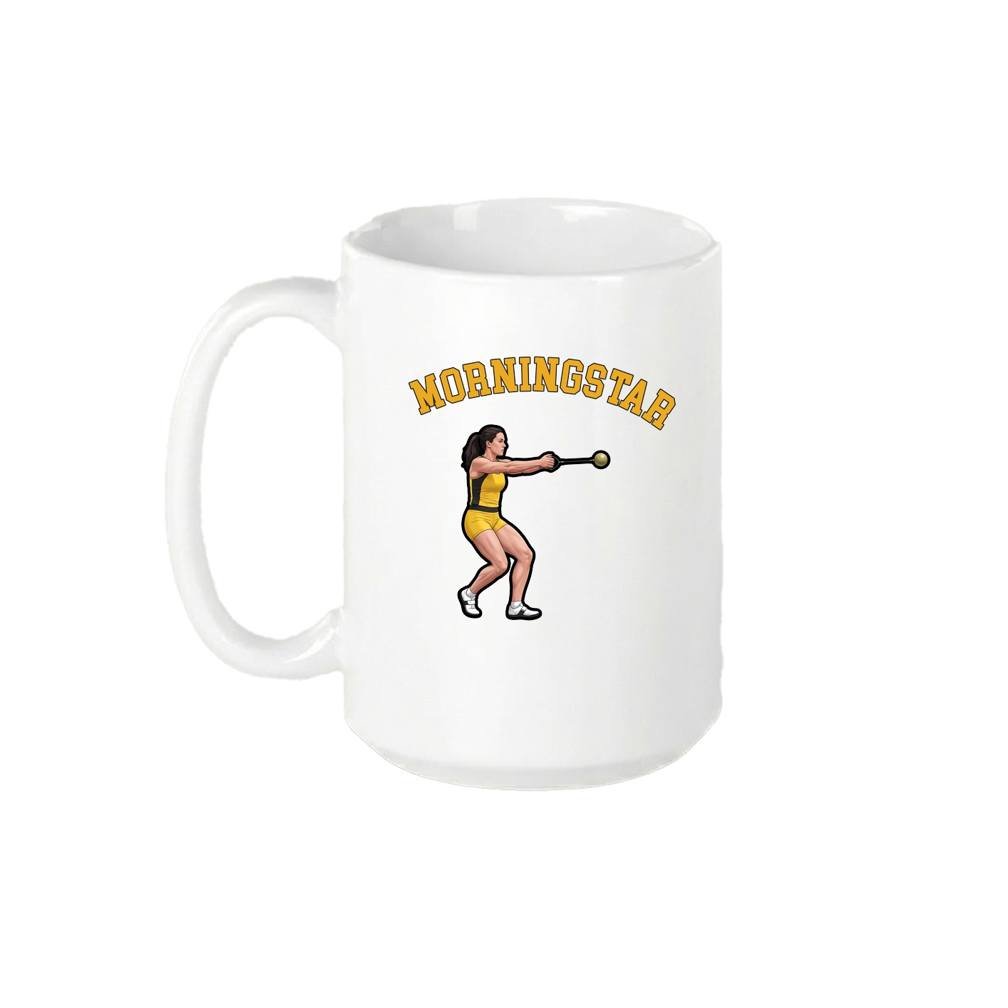 15oz Coffee Mug — Shirsey Arch in White