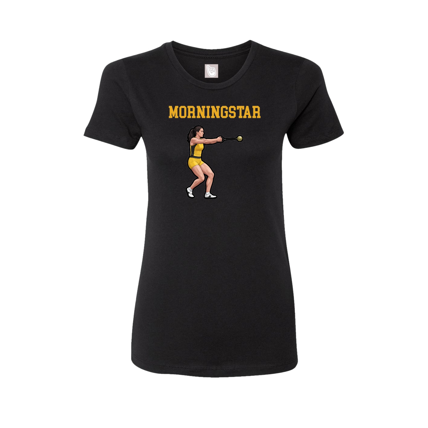 Fitted Women's Tee — Shirsey in Black