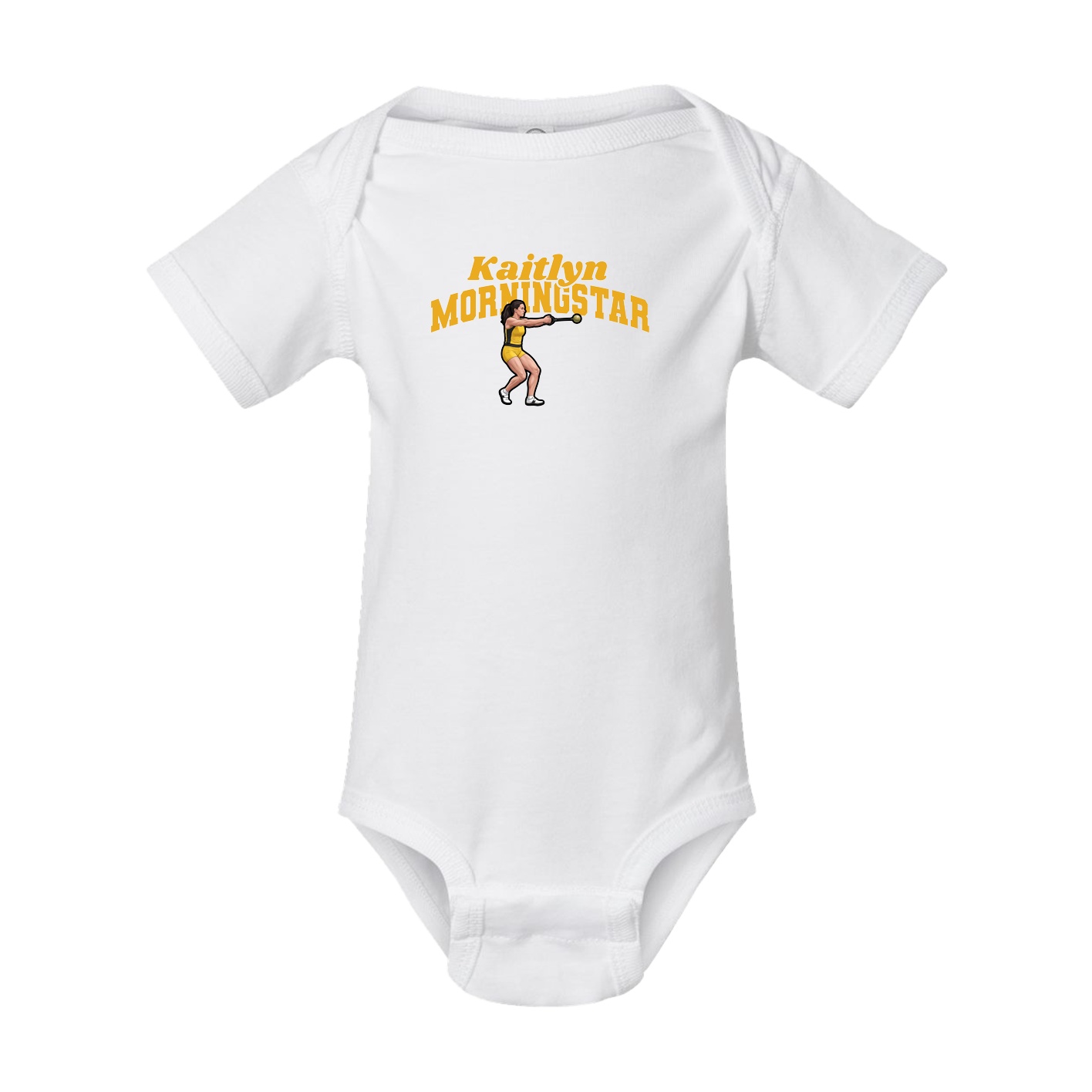 Baby Onesie — Signature Arch in White