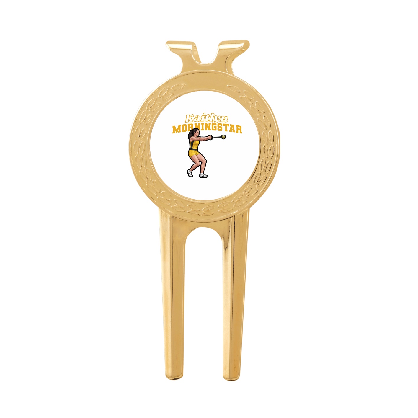 Divot Tool with Ball Marker — Name Arch in Classic