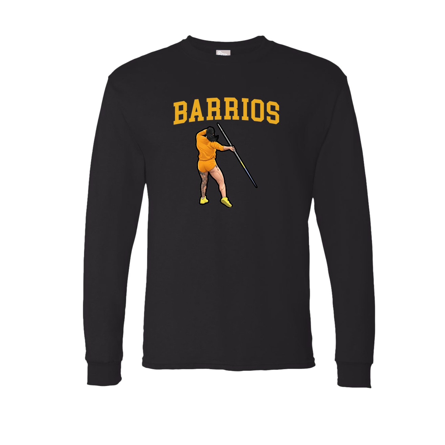 Long Sleeve Tee — Shirsey in Black