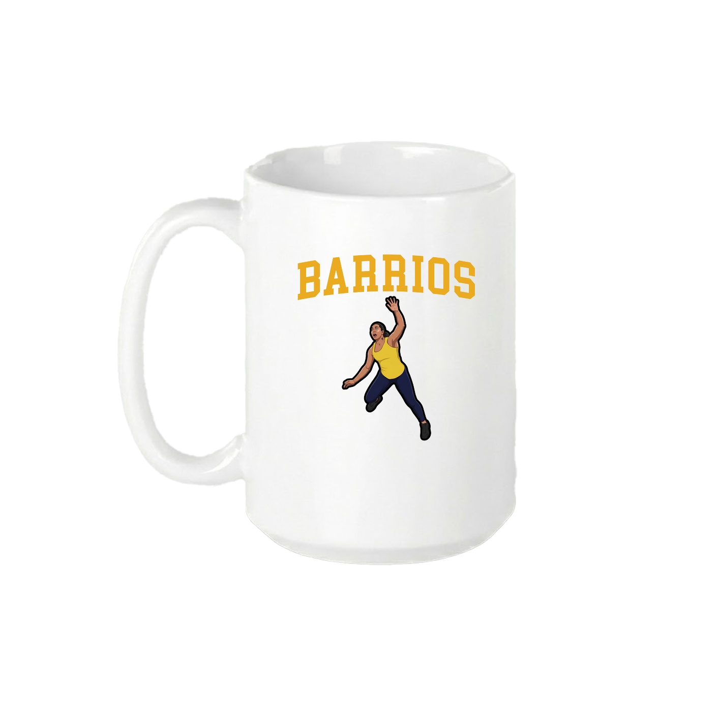 15oz Coffee Mug — Shirsey in White