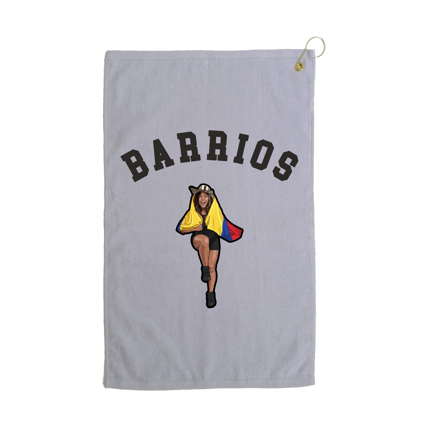 Golf Towel — Shirsey Arch in Grey