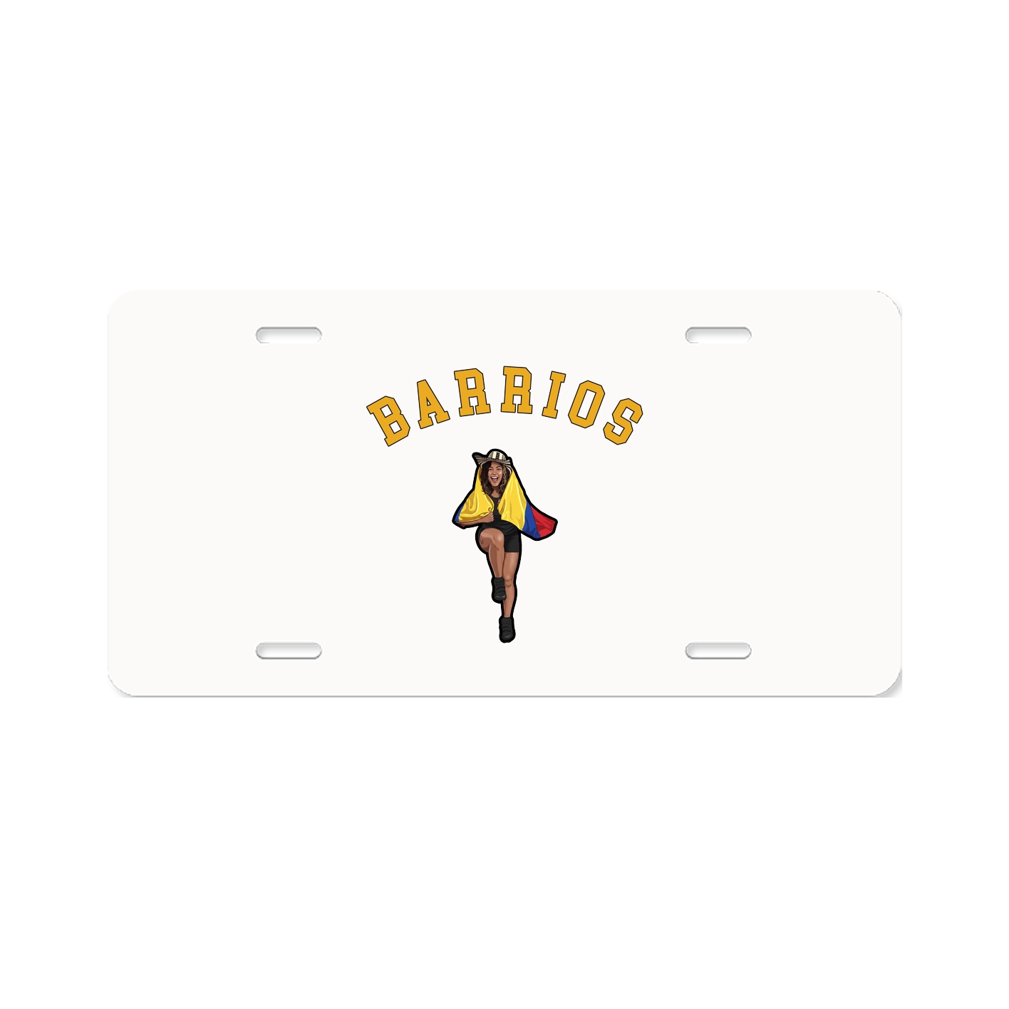 License Plate — Shirsey Arch in Classic