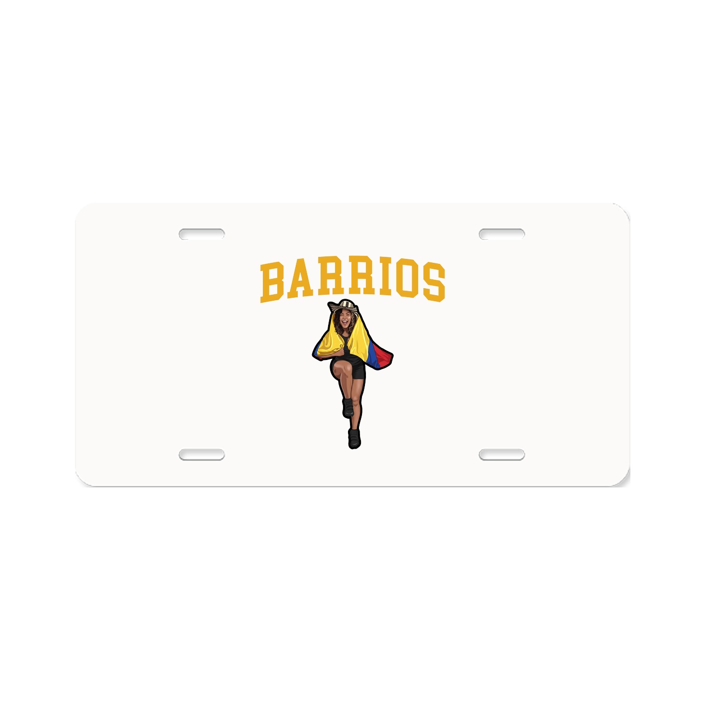 License Plate — Shirsey in Classic