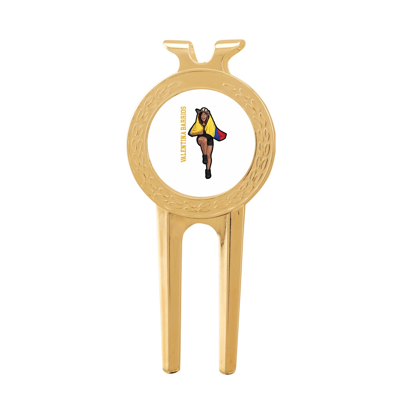 Divot Tool with Ball Marker — Name Vertical in Classic