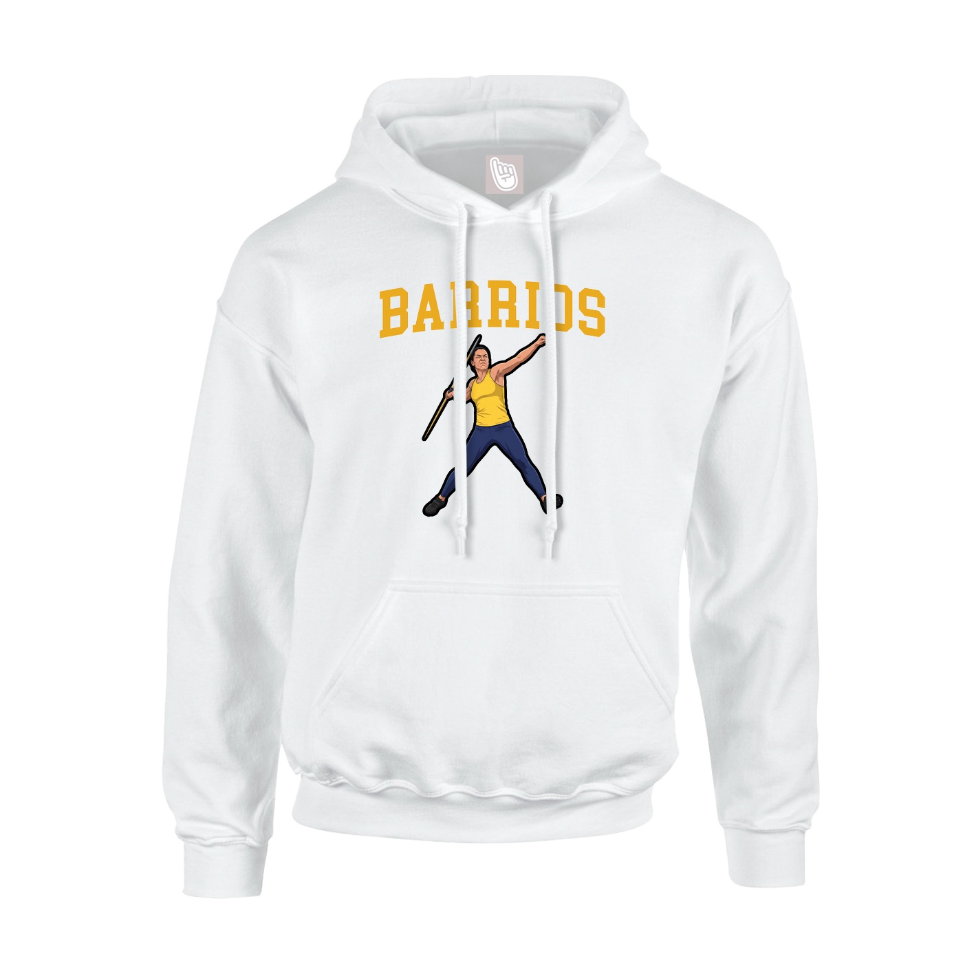 Hoodie — Shirsey in White