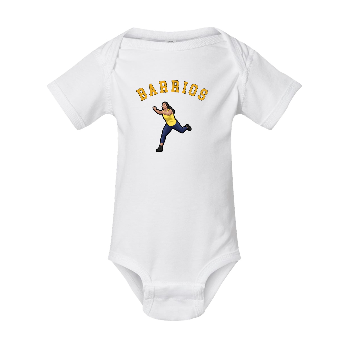 Baby Onesie — Shirsey Arch in White